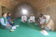 برگزاری یک دوره کلاس آموزشی برای جمعیت عشایری شهرستان درمیان 
